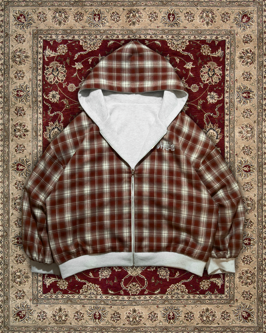 Reversible Plaid Zipper (PRE-ORDER)